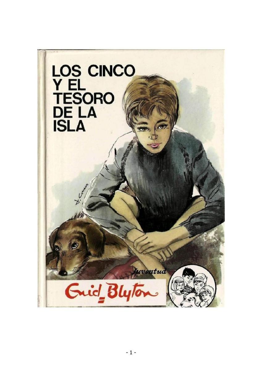Portada de Los cinco 01 los cinco y el tesoro de la isla